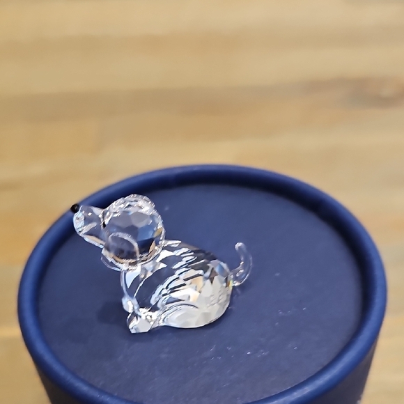 Swarovski Clear Crystal Puppy Figurine - Picture 4 of 6